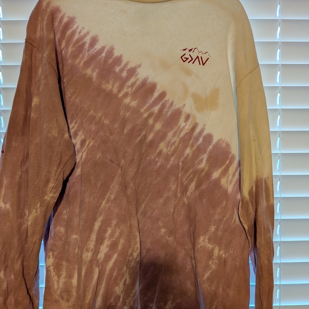 Simply Southern Brown and Cream Long Sleeve Tee